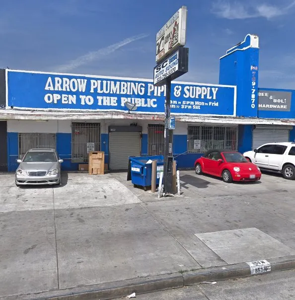 Slide of Arrow Plumbing Supply