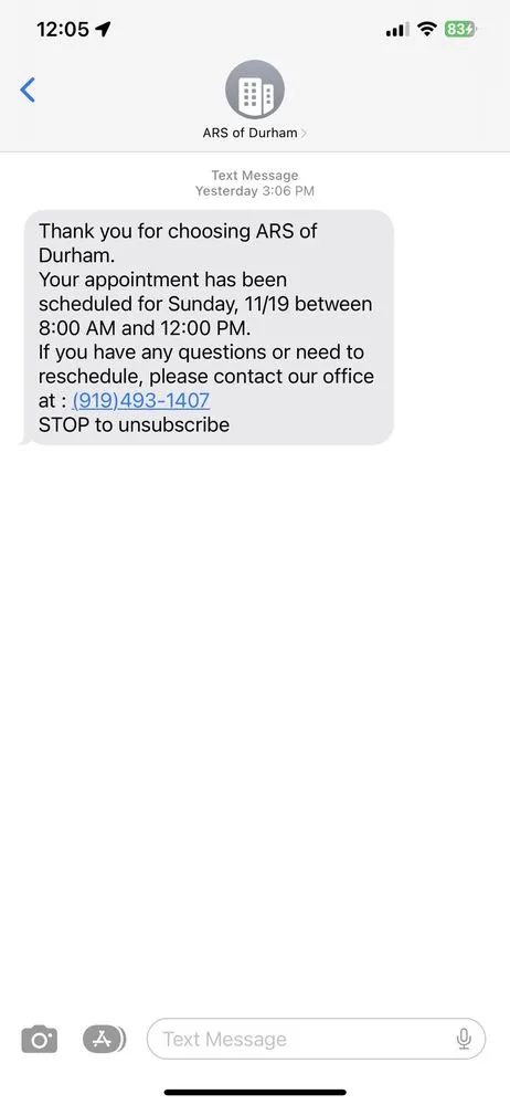 Slide of ARS / Rescue Rooter