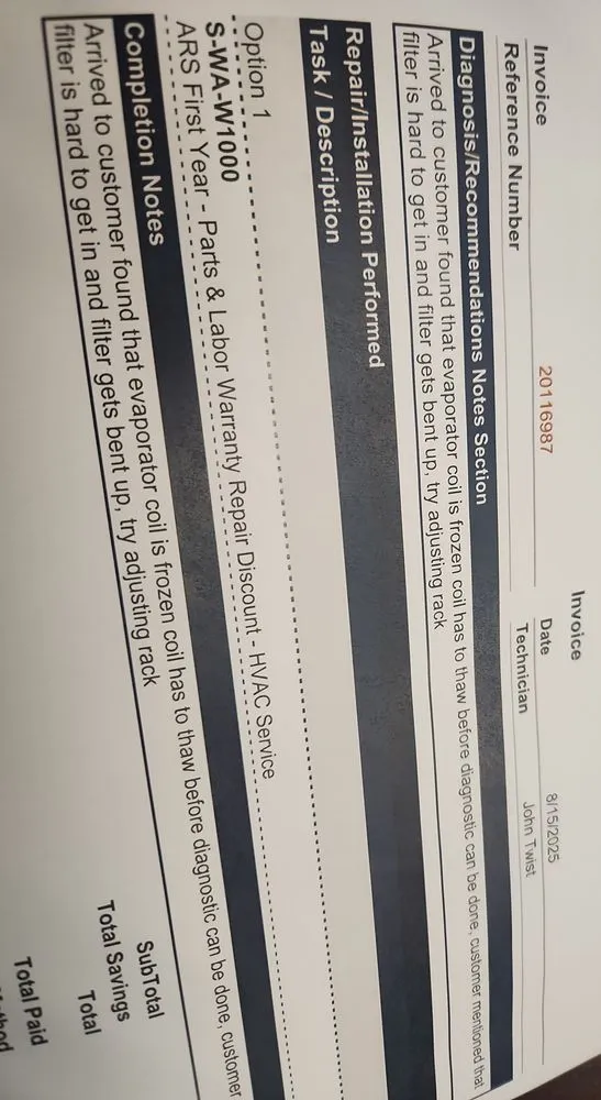 Slide of ARS / Rescue Rooter