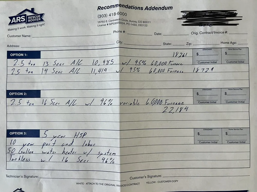 Slide of ARS Rescue Rooter