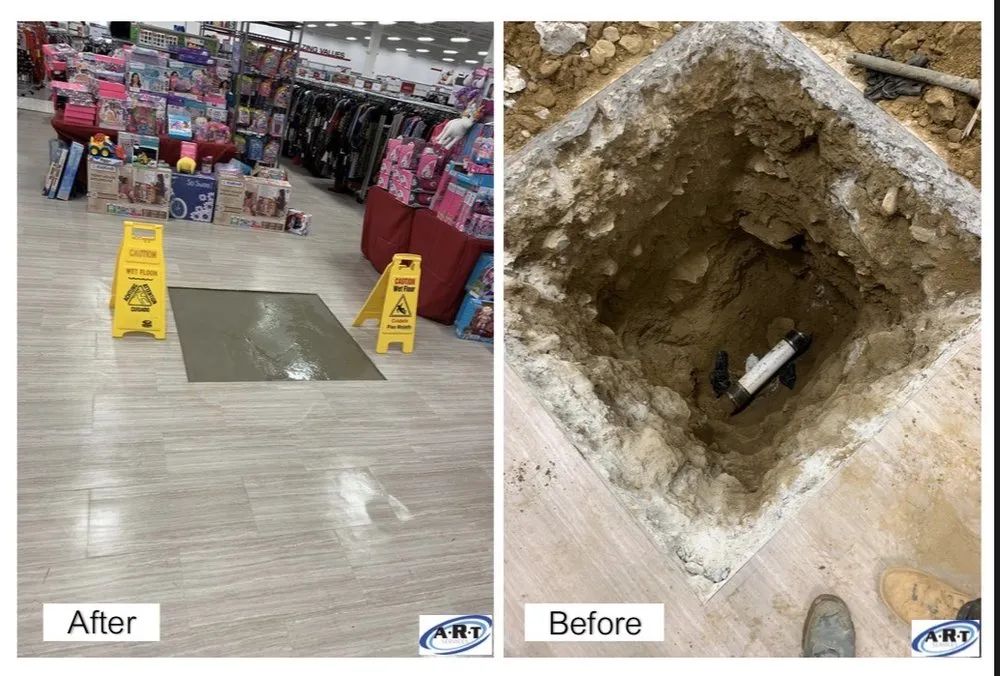 Slide of ART Drain Cleaning Services