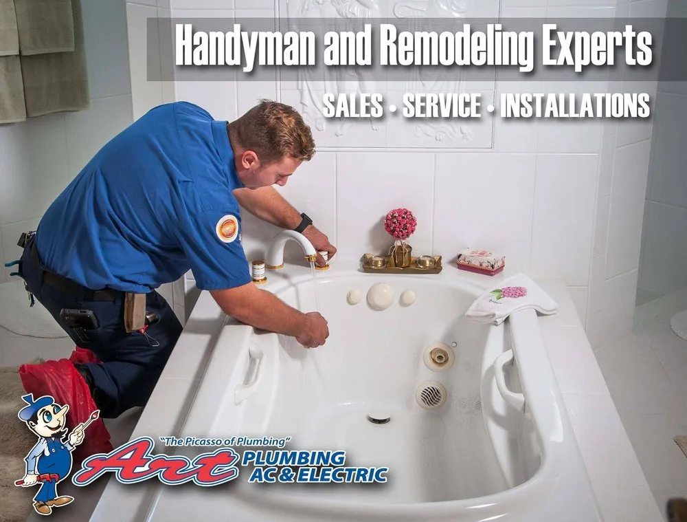 Professional water heater service in Coral Springs, FL by Art Plumbing, AC & Electric