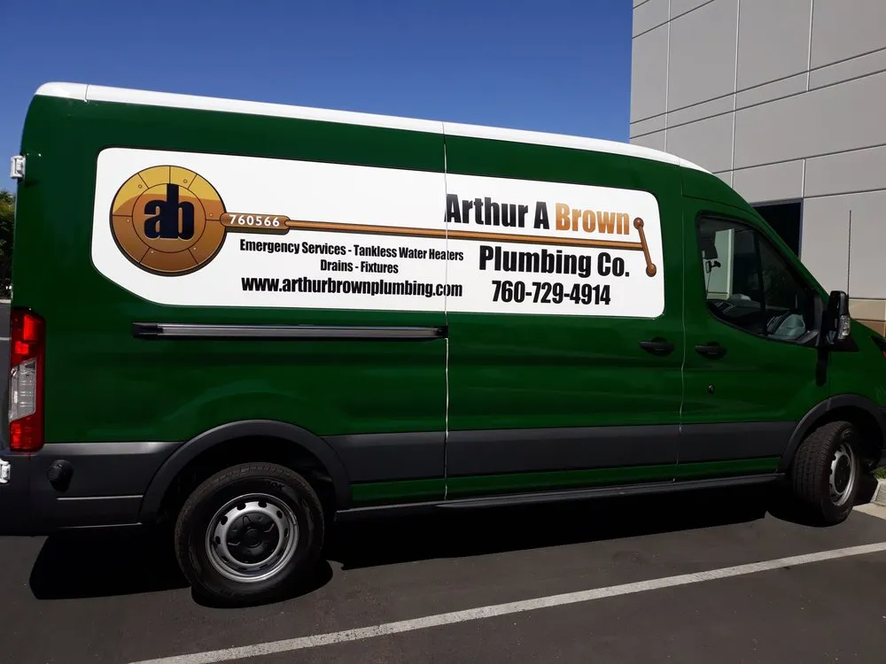 Slide of Arthur Brown Plumbing