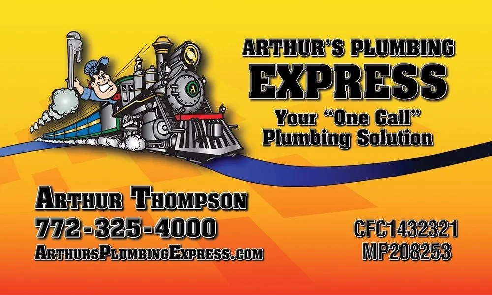 Slide of Arthur's Plumbing Express