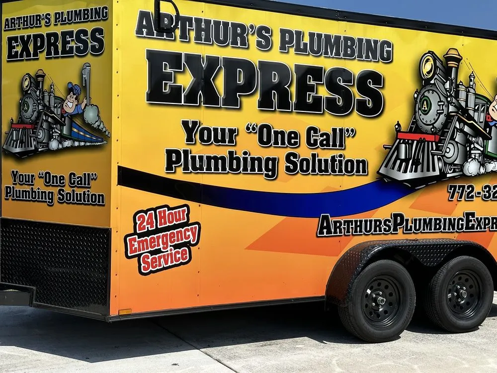 Slide of Arthur's Plumbing Express
