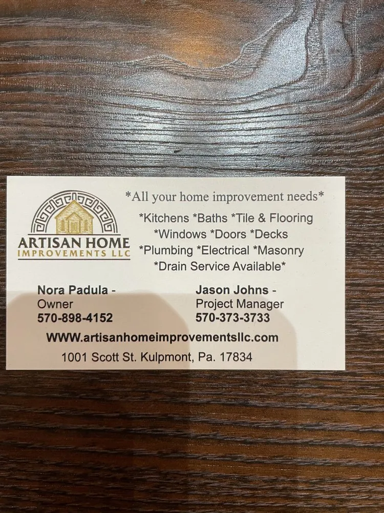 Slide of Artisan Home Improvements