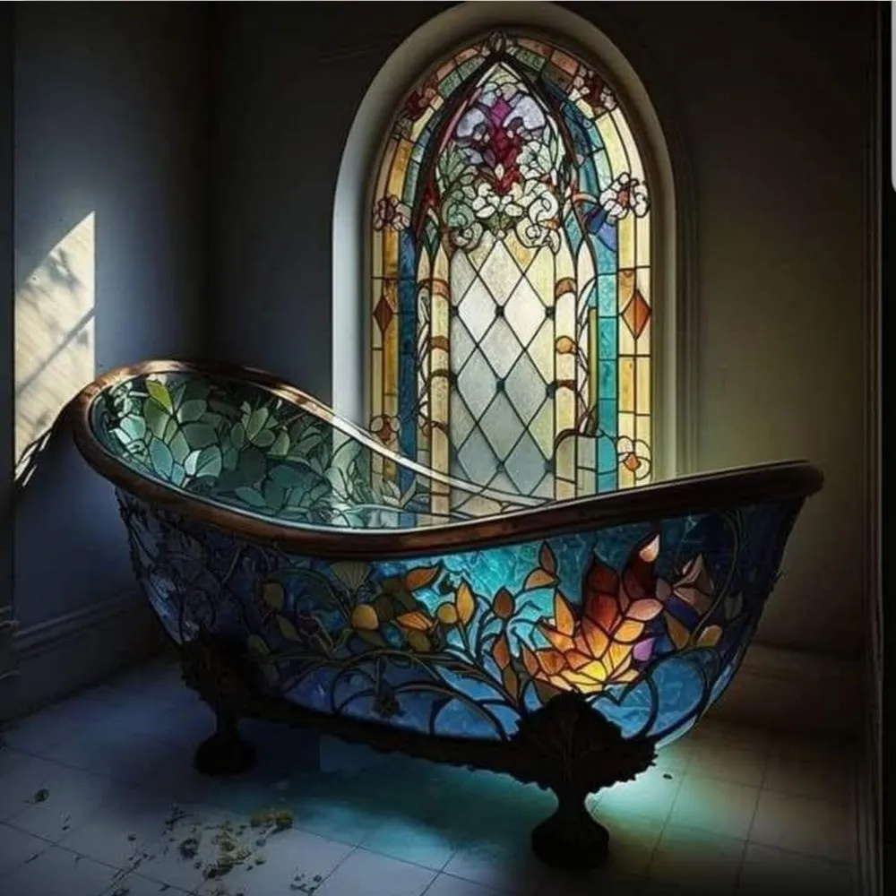 Slide of Artistic and Luxury Bathroom Design