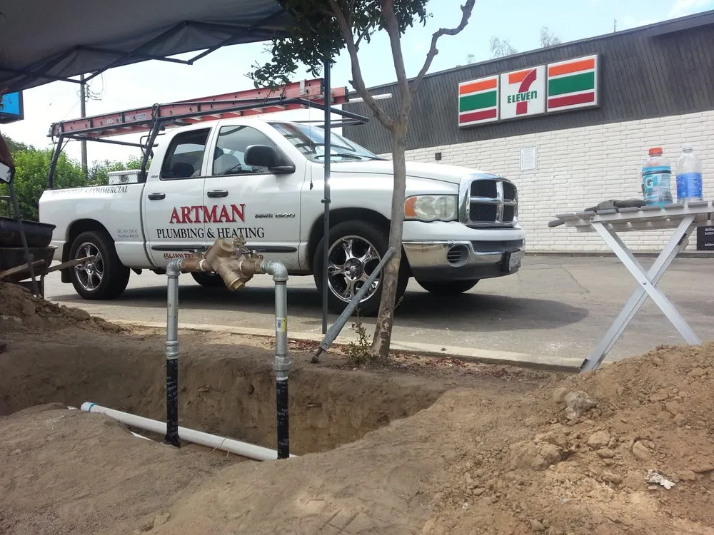 Slide of Artman Plumbing