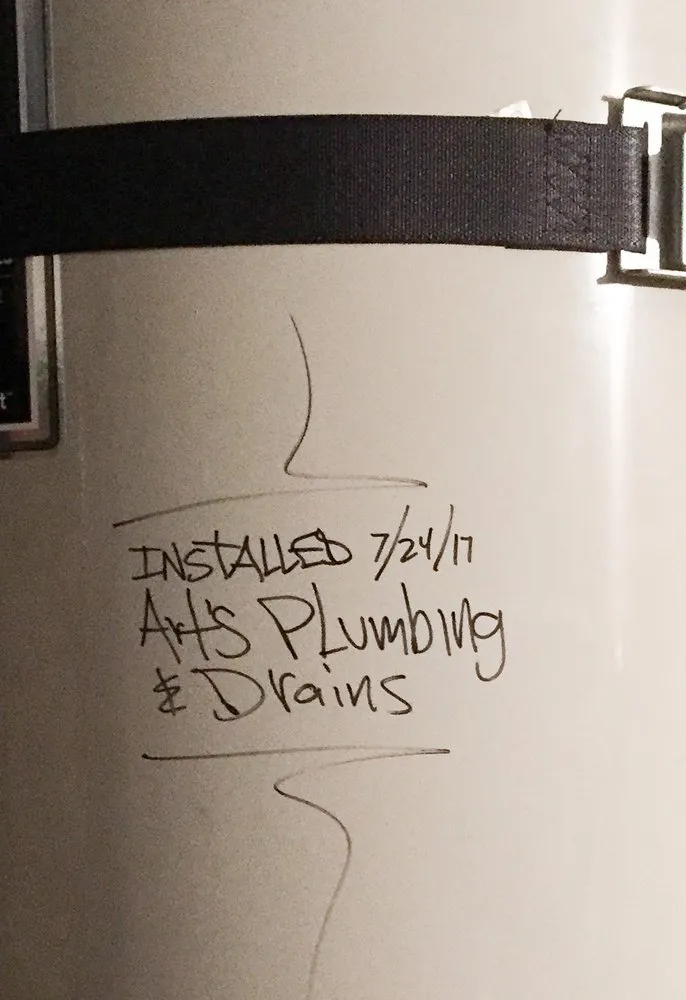 Slide of Art's Plumbing & Drains