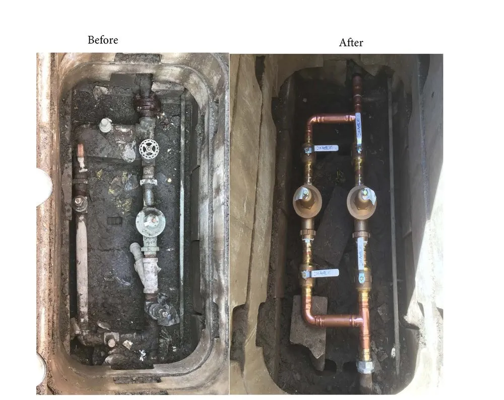 Slide of Art's Plumbing