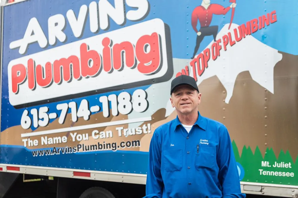 Slide of Arvin's Plumbing