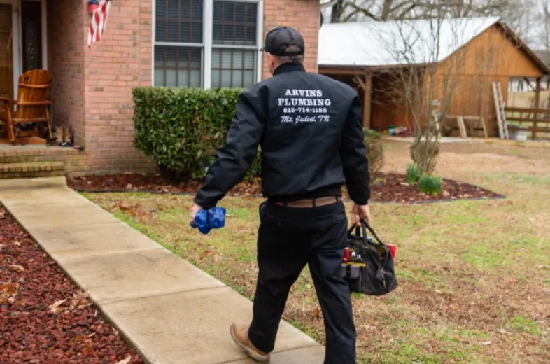 Slide of Arvin's Plumbing