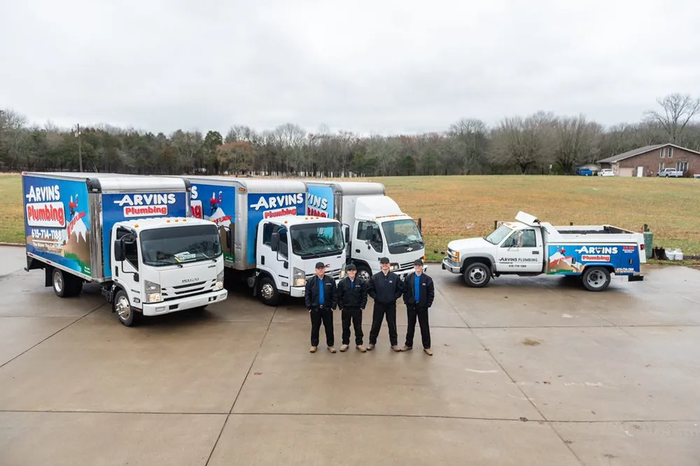 Slide of Arvin's Plumbing