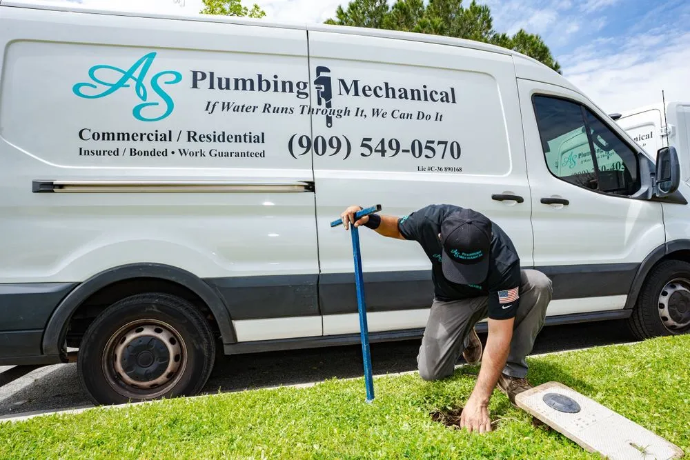 Slide of AS Plumbing Mechanical