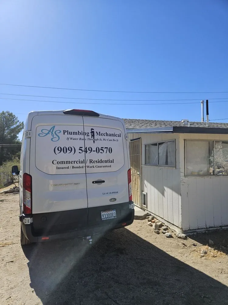 Slide of AS Plumbing Mechanical