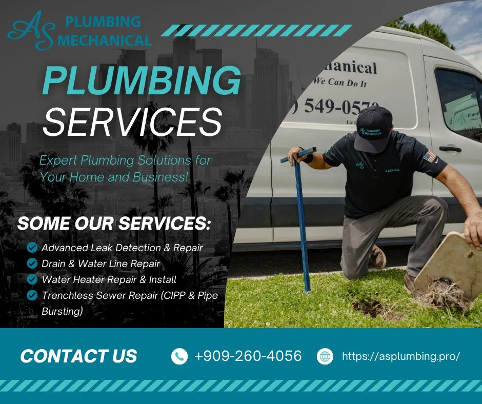 Slide of AS Plumbing Mechanical