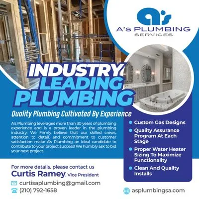 A's Plumbing Logo