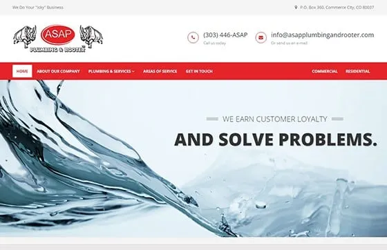 ASAP Plumbing and Rooter Logo