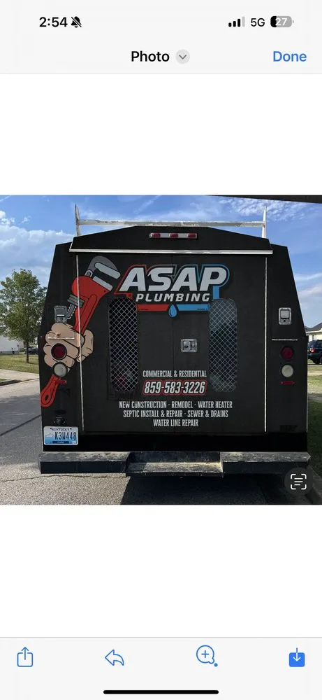 Slide of ASAP Plumbing