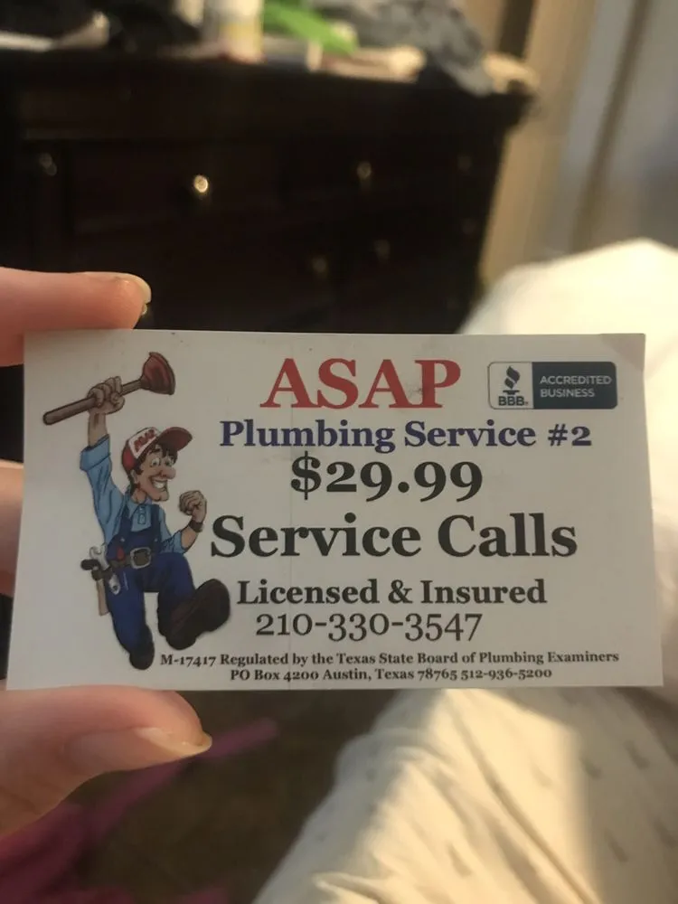 Slide of ASAP Plumbing