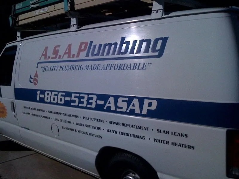Slide of A.S.A.P Plumbing