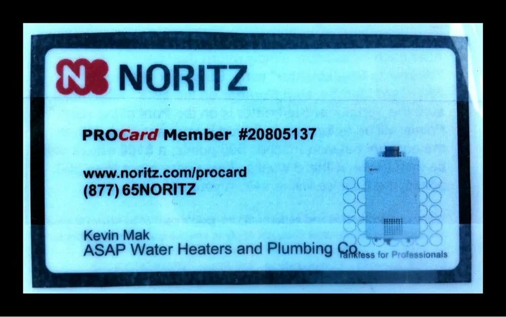 Slide of ASAP Water Heater & Plumbing