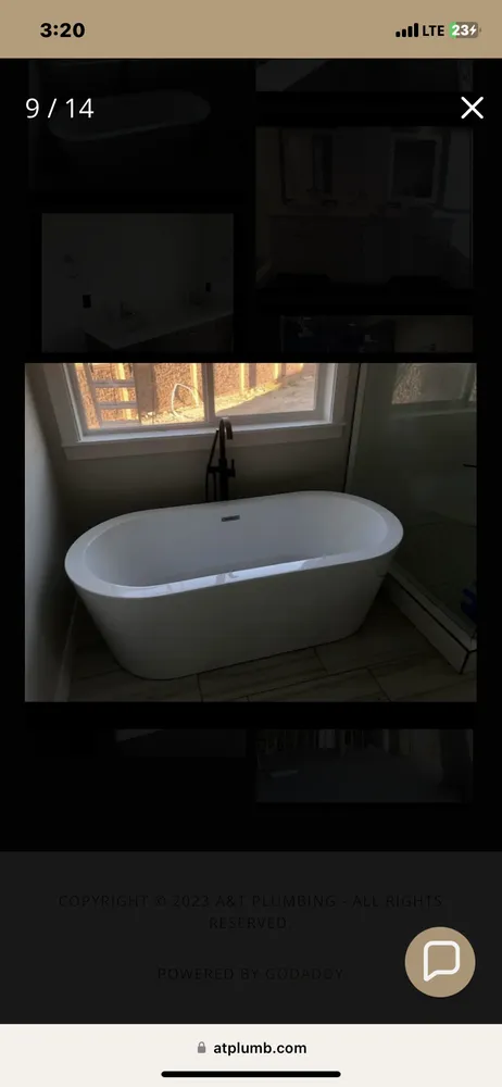 Slide of A&T Plumbing