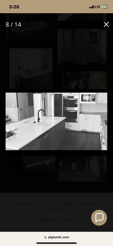 Slide of A&T Plumbing