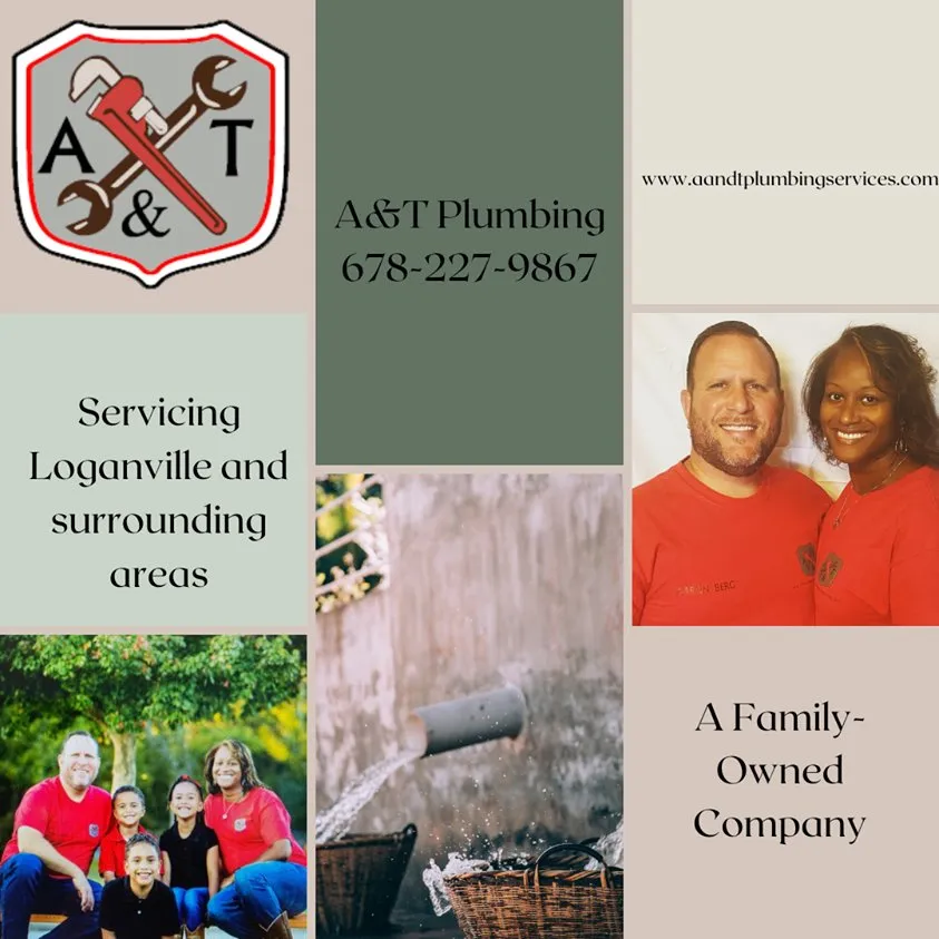 Slide of A&T Plumbing Services