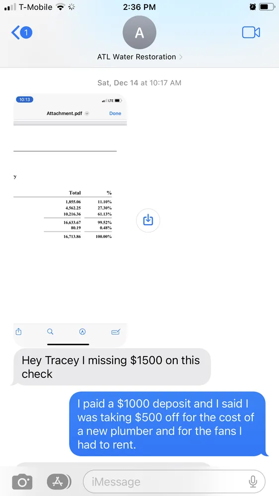 Slide of ATL Water Restoration