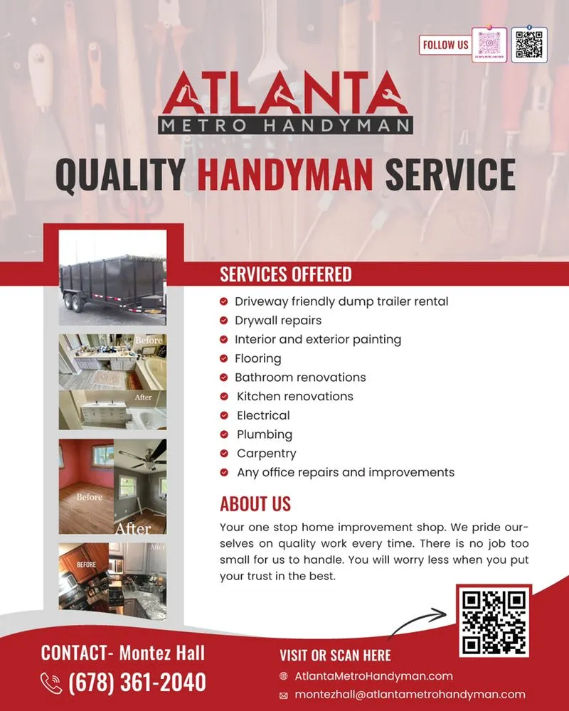 Slide of Atlanta Metro Handyman