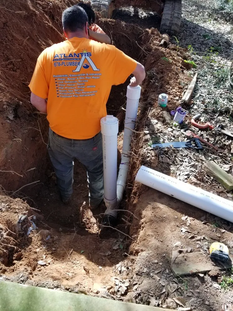 Slide of Atlantis Plumbing