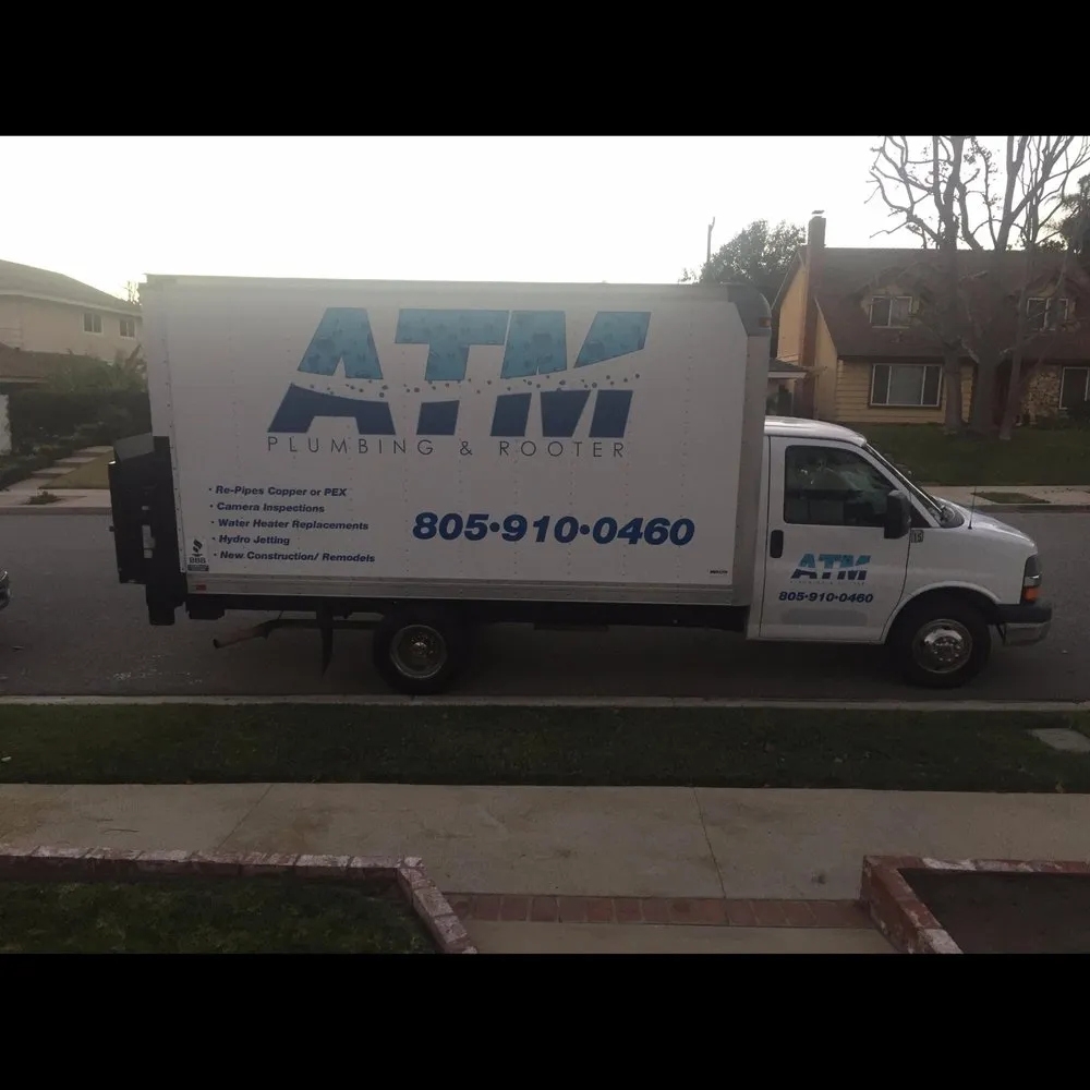 Slide of ATM Plumbing and Rooter