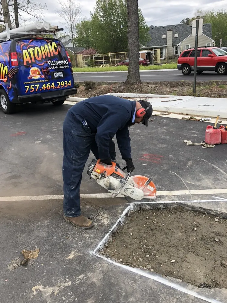 Professional plumbing repair service in Virginia Beach, VA - Atomic Plumbing & Drain Cleaning