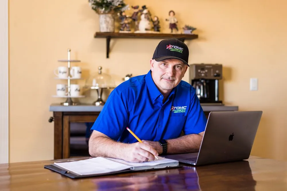 Slide of Atomic Plumbing and Mechanical