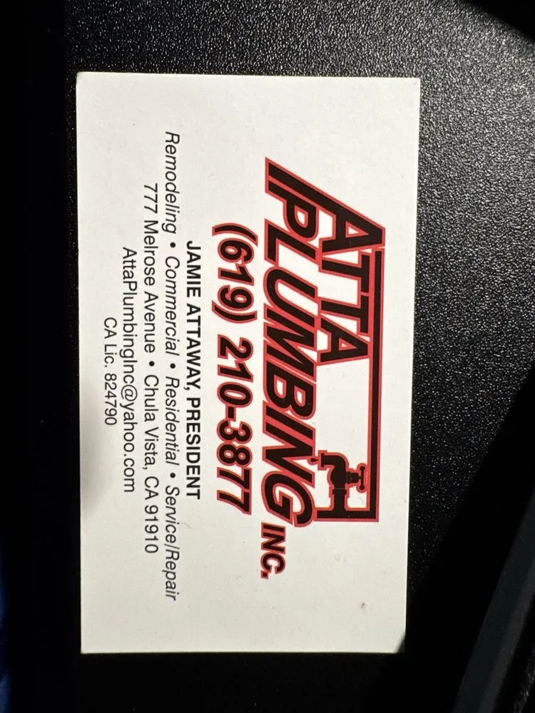 Slide of Atta Plumbing