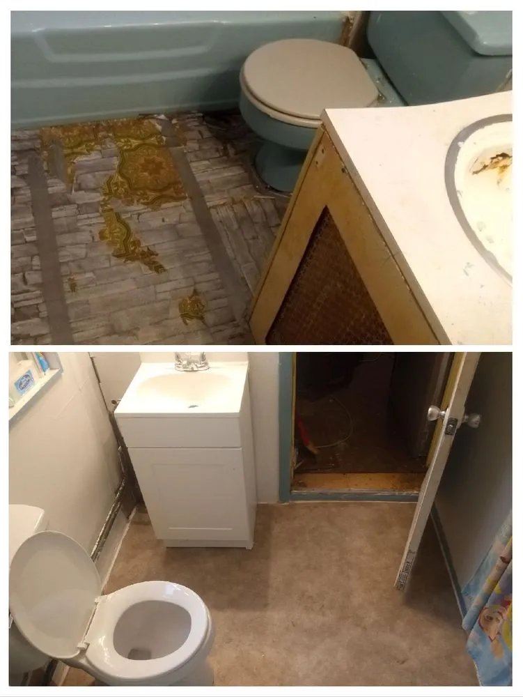 Slide of Auman's electrical and plumbing