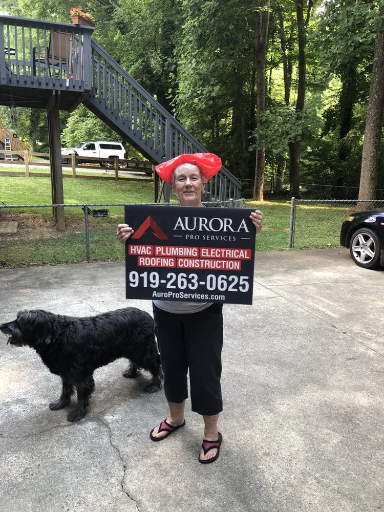 Professional emergency plumbing experts serving Greensboro, NC - Aurora Pro Services | HVAC, Plumbing, Electrical, & Roofing