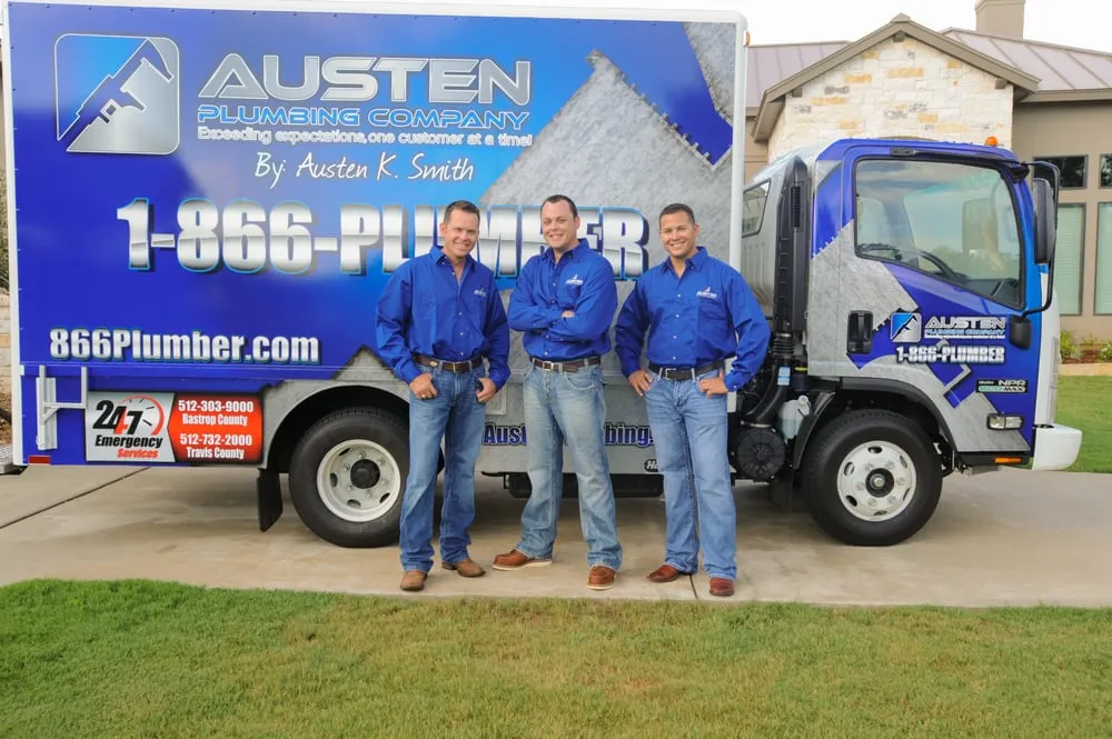 Slide of Austen Plumbing Company