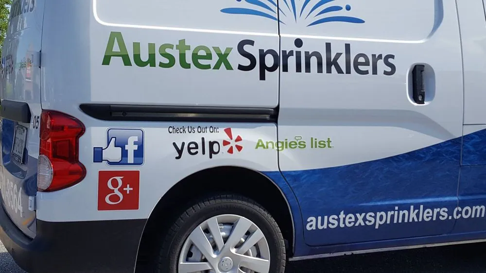 Slide of Austex Sprinklers