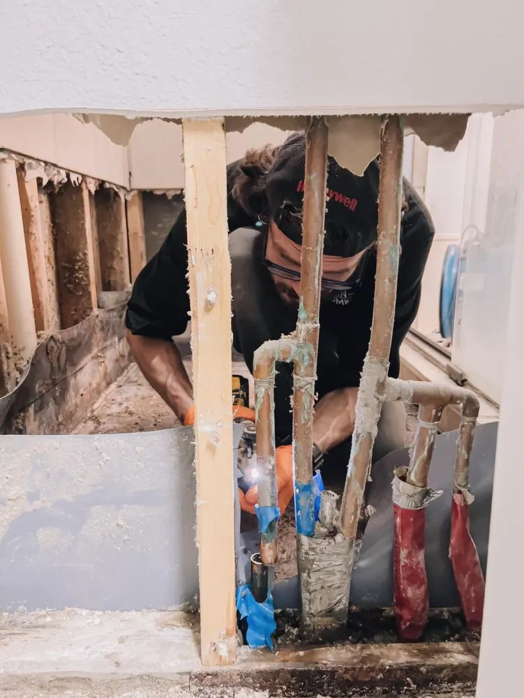 Slide of Austin the Plumber