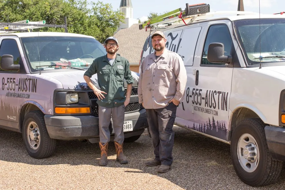 Slide of Austin the Plumber