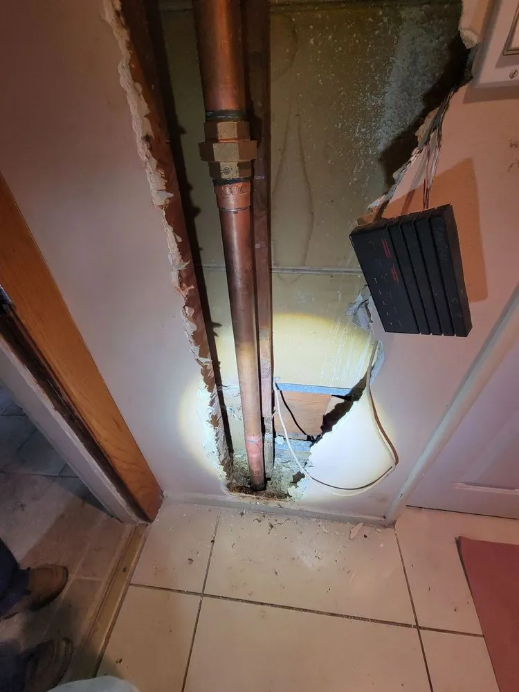 Slide of Austin's Plumbing