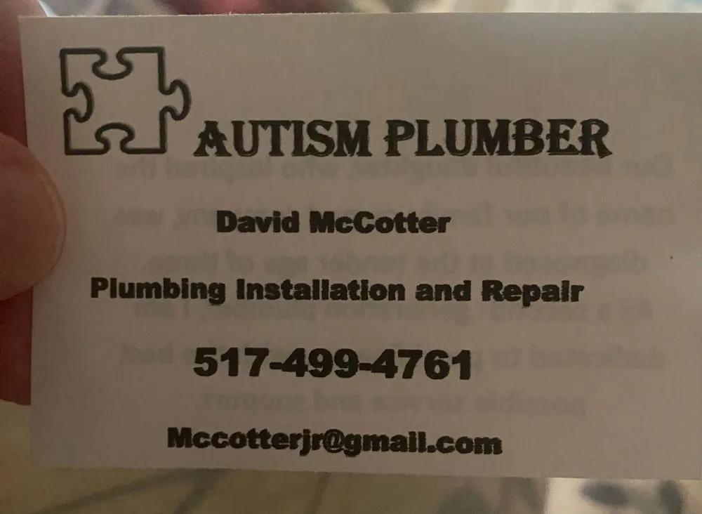 Slide of Autism Plumber