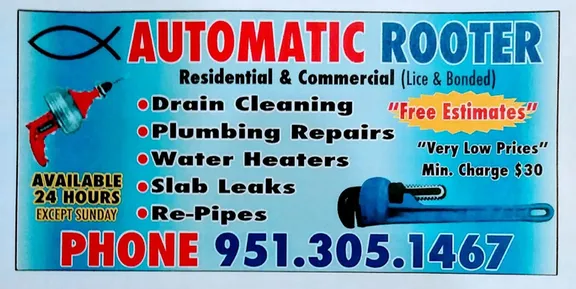 Slide of Automatic Rooter