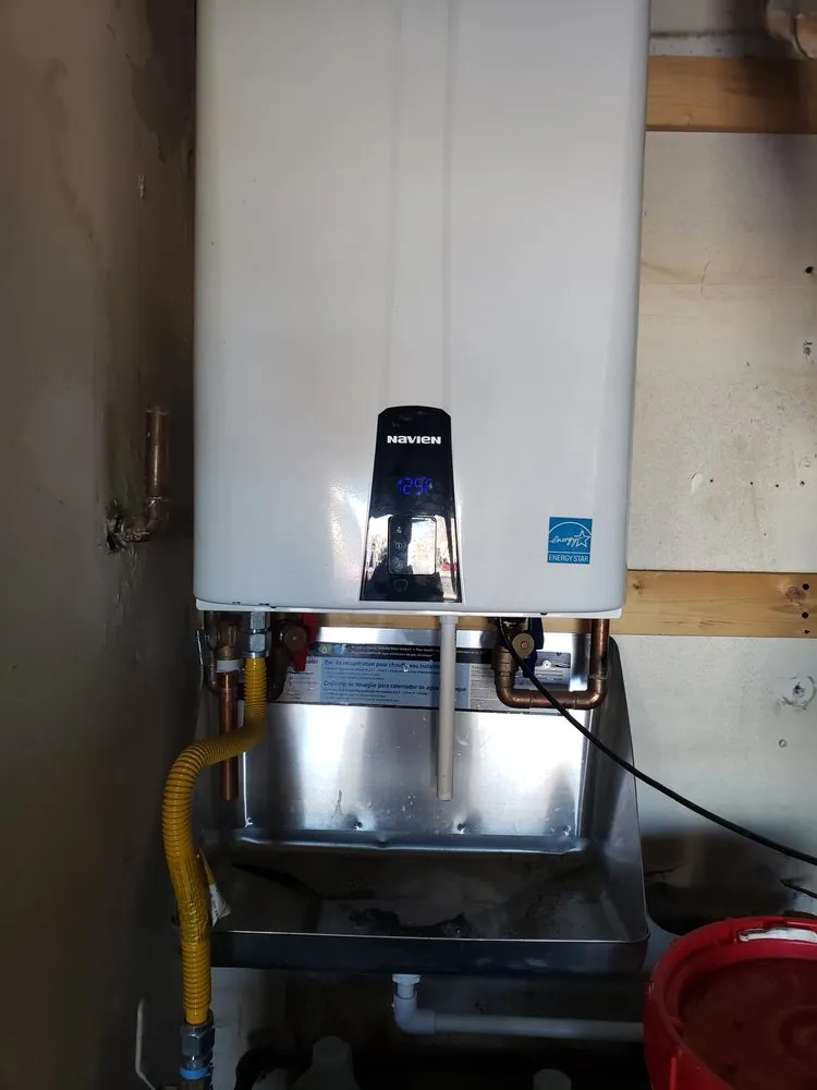 Slide of AV Tankless Water Heaters