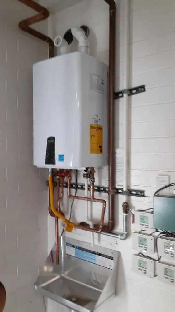 Slide of AV Tankless Water Heaters