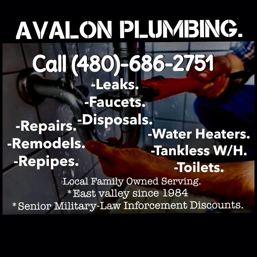 Slide of Avalon Plumbing
