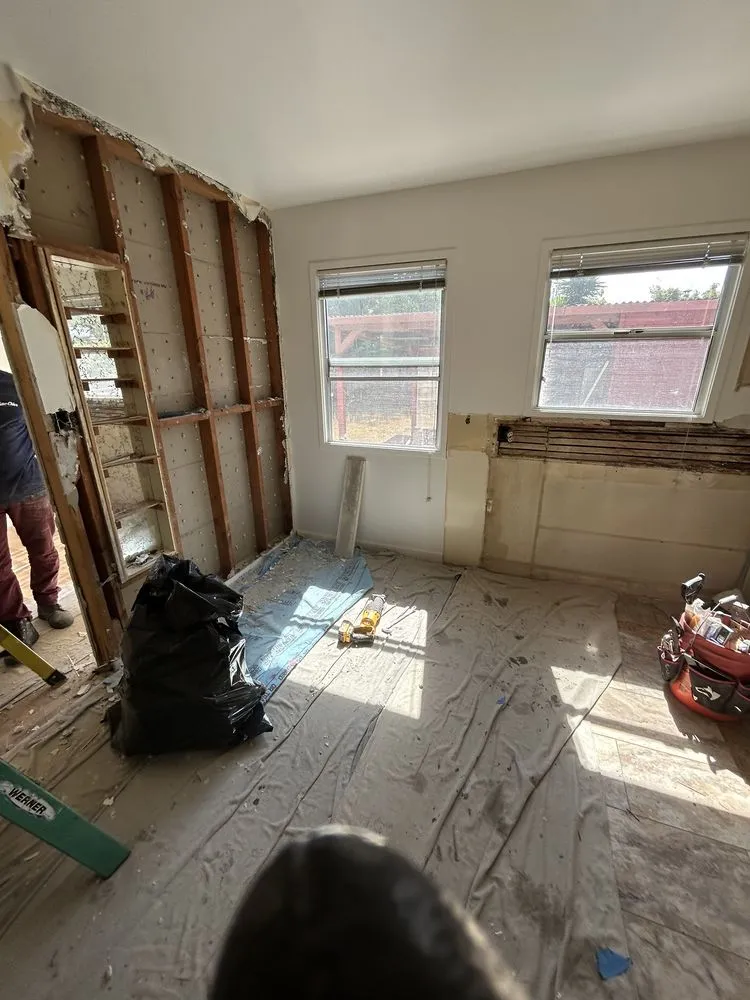 Slide of Avalos remodeling