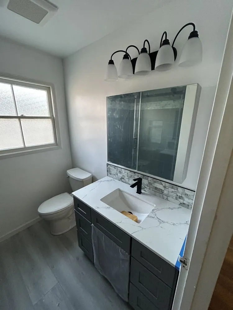 Slide of Avalos remodeling